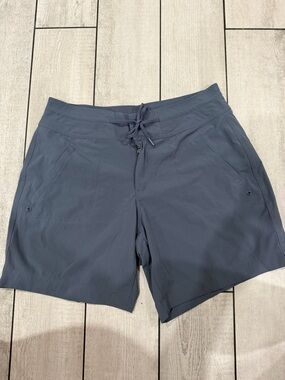 Athletic Works Women's Athletic Shorts - Slate Gray Blue